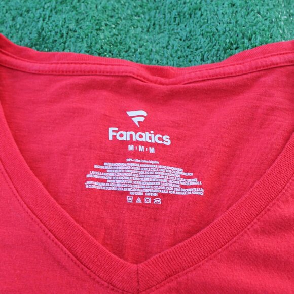 💙🦬❤️Buffalo Bills NFL V-Neck long sleeved t-shirt Fanatics - Picture 4 of 6